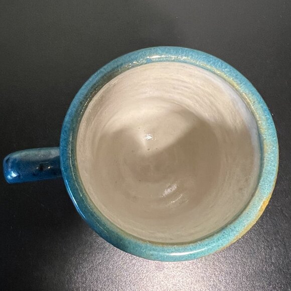 Handcrafted Blue Glaze Pottery Mug ~ CS Pottery - Picture 12 of 14